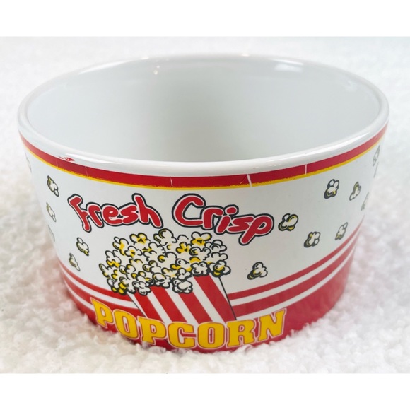 (VTG) CENTURY • Small Ceramic Popcorn Bowl - Picture 4 of 13